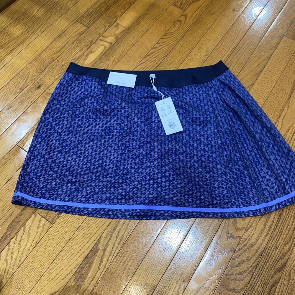 LADY HAGEN SIDE PLEAT GOLF SKORT GEO NAVY XXL‎